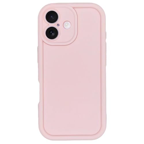 Image of Puxicu Slim Case for iPhone 17, Enhanced Camera Protection, Shockproof Skin-Friendly Touch Soft Case Cover for iPhone 17 Phone 6.3 inch, Light Pink
