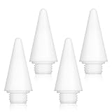 SHINEOFI 4 Stück Stylus Pen Ersatzspitzen Schützende Touchscreen Spitzen für Tablet Stifte Kompatibel mit Ipad Generation Kratzfest und Präzise Eingabestifte für Flüssiges Schreiben und