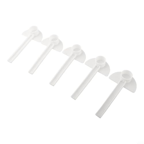 Yuanpgky 40 alimentadores de agua de abeja para apicultura, accesorio de casa de plástico con boca de botella segura para herramientas de apicultura y jardines de vida silvestre