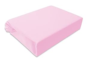 Mavantara Rosa Kinderbett Spannbettlaken 60x120