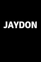 Jaydon: Personalized Notebook - Simple Gift for Man/Boyfriend/Boss named Jaydon Journal Diary (110 Pages, Blank, Lined 6 x 9 inches) (Names) 1675562423 Book Cover