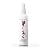 Simpletics Himalayan Sea Salt Hair Spray (Sandalwood Scent) – Natural 5-Ingredient Formula for Beach Waves & Volume – Light Hold, Non-Greasy, Paraben & Sulfate Free – Unisex 8 fl oz