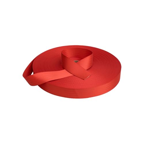 LYSEL® PKW-Sicherheitsgurt 2650 daN Gurtband Polyester B: 47mm rot VE 19 Meter
