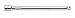 SK Hand Tool 45147 3/8-Inch Drive Wobble Extension, 24-Inch, Chrome