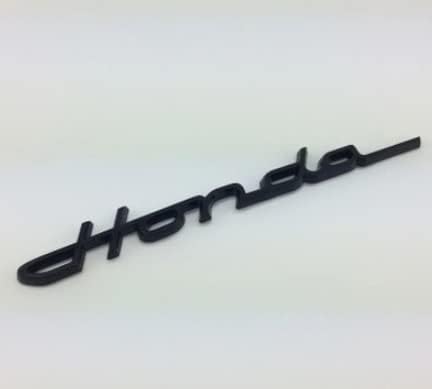 Honda クラシック エンブレム ブラック 筆記体 215mm×23mm ホン…