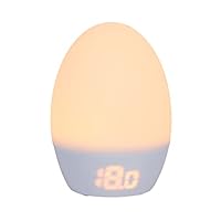 Tommee Tippee GroEgg2, Toddler Nightlight, LED Colour-Changing with Digital Room Temperature Display for Safer Sleep, Adjustable Brightness, Silicone Shell, USB Rechargeable