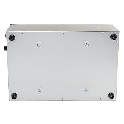 Winco FW-S500 Commercial Portable Steam Table Food Warmer 120V 1200W,Stainless Steel,Large