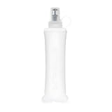 ランニング 給水ボトル ソフトフラスク トレラン 水筒 ハイドレーションボトル ソフト フラスク マラソン 水分補給 /150ml/250ml/500ml ウォーターボトル 登山 ハイキング 折りたたみ 防塵キャップ付き（白色、250ml）