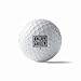 Union Green Pindrop Golf Balls - Feel The Spin Control, Long Distance - Straight Off The Tee Flight - 2 Layer Construction - White Golf Balls for Men and Women - Maximum Performance - 1 Dozen