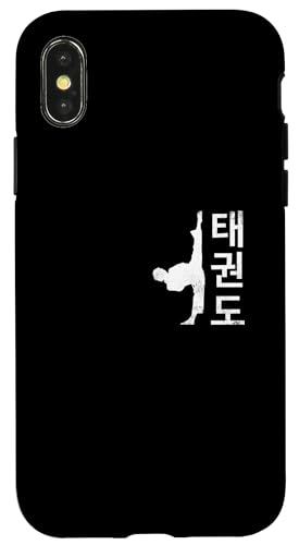 Carcasa para iPhone X/XS Tae Kwon Do Símbolo Entrenamiento Taekwondo Artes Marciales Coreanas