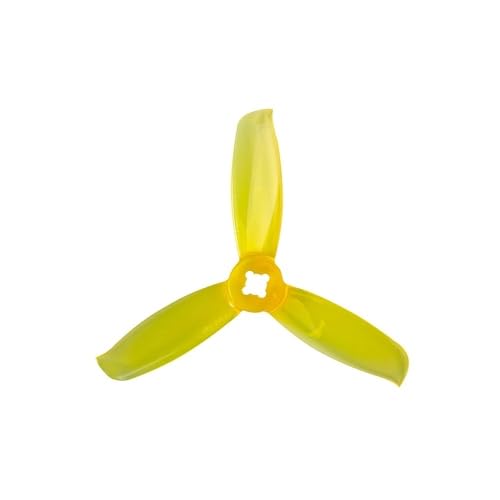 Hélices Windancer 3028 en polycarbonate jaune pour drone de course FPV