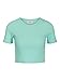 Price comparison product image JJXX Female T-Shirt JXFlorie Ribbed, Aruba Blue, Large