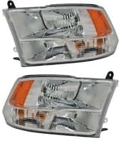 #US Replacement Part for Pair Headlights FIT For Ram 1500 Rebel Crew 2016 2017 2018 68270496AE 68270497AE #lightoto13839
