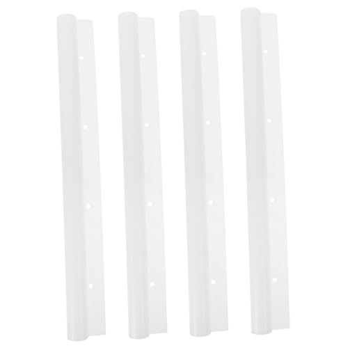 Happyyami 4 Pack Golfing Flag Tubes Golf Flag Fixed Tubes for Golf Portable Sturdy Plastic Golfing Stakes