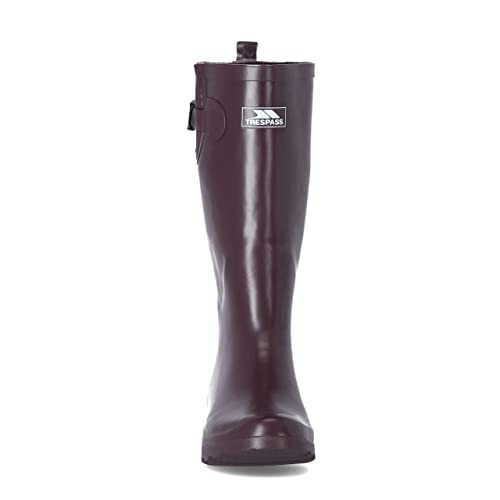 Trespass Womens/Ladies Damon Waterproof Wellington Boots (7 Us) (Shiraz) #TOP1