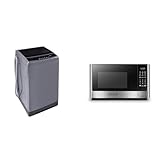 COMFEE’ 1.6 Cu.ft Portable Washing Machine, 11lbs Capacity Fully Automatic Compact Washer & BLACK+DECKER Digital Microwave Oven with Turntable Push-Button Door, Child Safety Lock -  COMFEE'