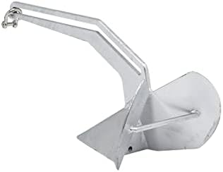 Miniatura 6 de Seachoice Ancla de arado de escape, galvanizado, 16 libras, para barcos de hasta 23-28 pies.