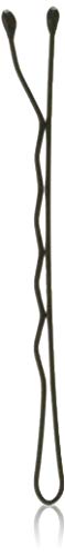 Ouchless Bobby Pin Crimped, 2 Inches, Secure Hold Bobby Pins, Hair Pins, 72 Count Black
