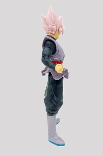 Image of Awestuffs Large Action Figure Limited Edition Figure Toy Statue Merchandise for Anime Lovers (Super Saiyyan Rose) (18 cm)