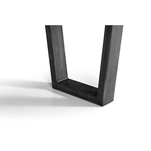 Banco Brooklyn Julian Bowen de madera de roble industrial para comedor 6