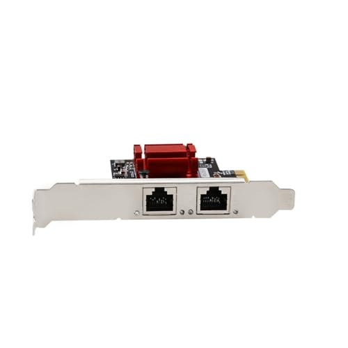 Tarjeta de red PCIe Gigabit 1000M adaptador Ethernet PCIE con chip 82575 82576 para escritorio con soporte miniatura 4
