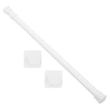 Tringle à rideaux de style café – utilisable dans de nombreuses situations, notamment à la maison, à l'hôtel, en résidence étudiante, dans un dressing et autres petits espaces