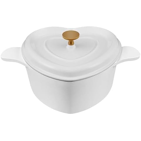 Flavehc 3 qt Heart Shaped Dutch Oven Cover