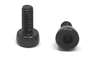 Image of iexcell 100 Pcs M2 x 5mm Thread Pitch 0.4 mm Alloy Steel 12.9 Grade Hex Socket Head Cap Screws Bolts Kit, Black Oxide Finish