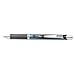 pentel EnerGel RTX Retractable Liquid Gel Pen, . 5mm, Silver/Black Barrel, Black Ink