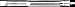 F&D Tool 28519 Expansion Hand Reamer Carbon Steel Spiral Flutes - 2 Dia. x 5 Flute Length x 13.062 OAL - Series 752