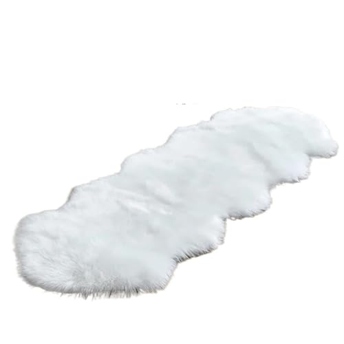 Moquette moelleuse blanche de qualité supérieure en peluche 60x90 - 2