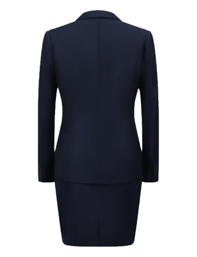 Women's 2-Piece Blazer & Skirt Suit for Ladies - Formal & Casual Business Wear2