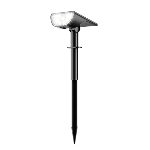 RUIKORING Solar Spot Lights Outdoor Waterproof, 73 LED