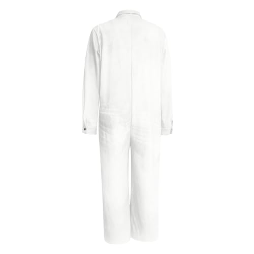 Mono vaquero de cuerpo entero holgado con capucha estilo vintage 5