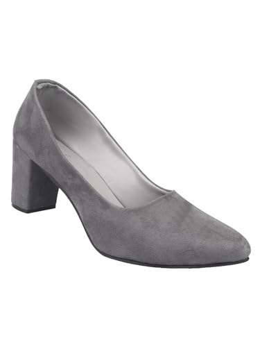 Image of TRYME Trendy&Fashion Pointed Pump Block Heel Sandals for Girls & Women