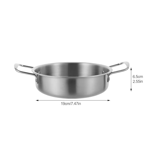 Wok de Acero Inoxidable ARTIBETTER 18 cm con Mango miniatura 2