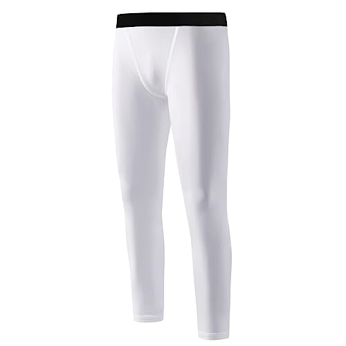 Youth Boys Compression Leggings Pants Sports Tights Athletic Base Layer for Running Hockey Basketball2