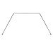 Umbra Bayview Adjustable Drapery Rod System for Bay Windows, Nickel