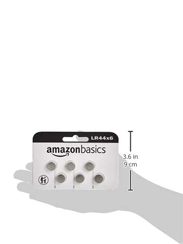 Amazon Basics 6 Pack Lr44 Alkaline Button Coin Cell Battery #TOP3