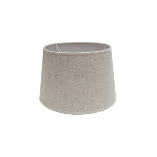 Pantalla - pantalla cónica abierta en color beige, medidas 25x20x15 cm, ideal para lámparas E27, ofrece una iluminación suave y decorativa.