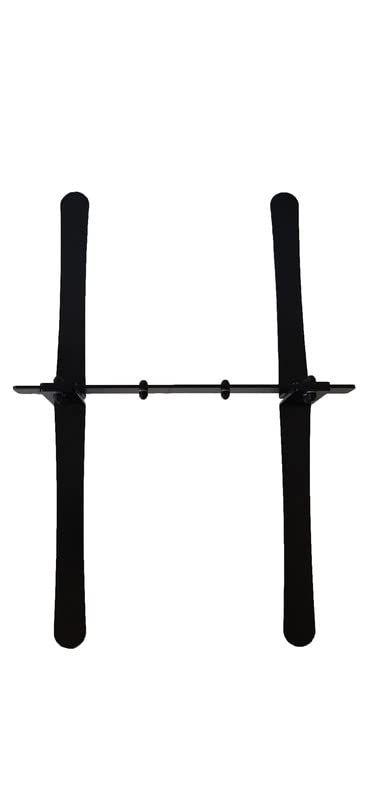 Panneau Trottoir Avec Cadre Chêne - Surface Craie/feutre, Pied Métal Noir Effet Ressorts | Pour Commerces, événements - 10
