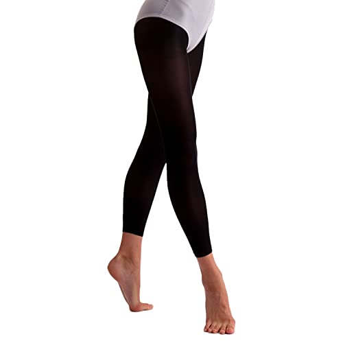 Collants de danse sans pieds noir femme tenue de danse Essentials