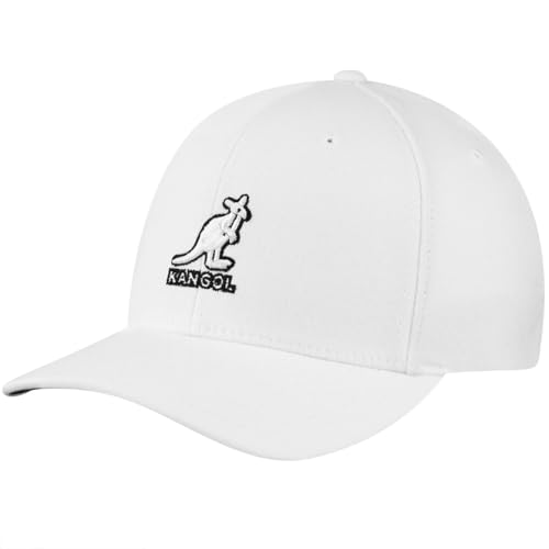 Kangol 3D Wool Flexfit Baseball - White/Black/L/XL