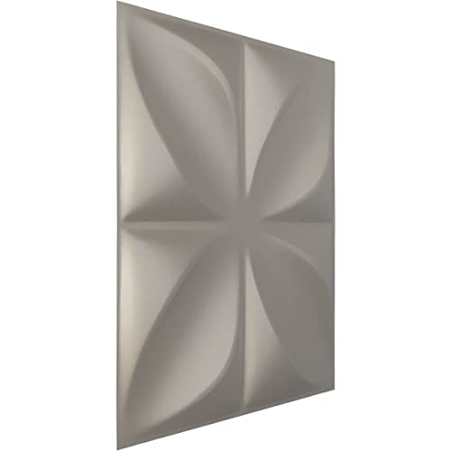 Paneles de pared termoformados de aluminio de la marca Ekena Millwork modelo WP12X12HEBAL 3