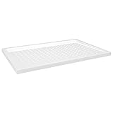 El plato de ducha está fabricado en ABS resistente a los arañazos y las manchas, por lo que tiene una gran durabilidad