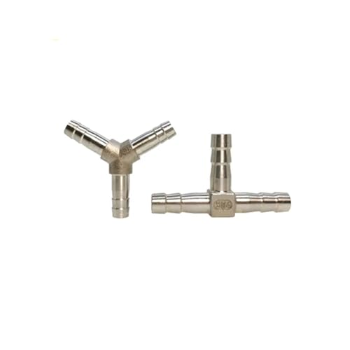 Conector de manguera EPANO de tres vías tipo Y en acero 304 para mangueras de 4 a 20 mm 6