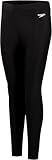 Speedo Damen Schwimm-Leggings | Hosen | Bequeme Passform Schwimmbekleidung, Schwarz, M