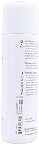pjur Woman Silicone Based Personal Lubricant Specially Formulated for Women Female Skin Formula | 8.5 fl oz/250 ml
