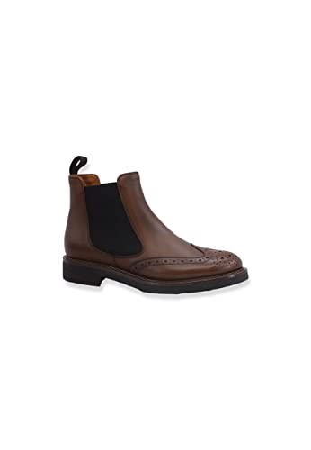 Frau 96N6 Noyer Beatles Anglais Chaussures pour Femmes Bottines Cuir - Les Beatles, Paul McCartney, John Lennon, RIngo Starr, George Harrison Frau 96N6 Noyer Beatles Anglais Chaussures pour Femmes Bottines Cuir – Image 3