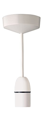 MK K1186RPWHI Pendant Set 6A 150MM, White,Transparent